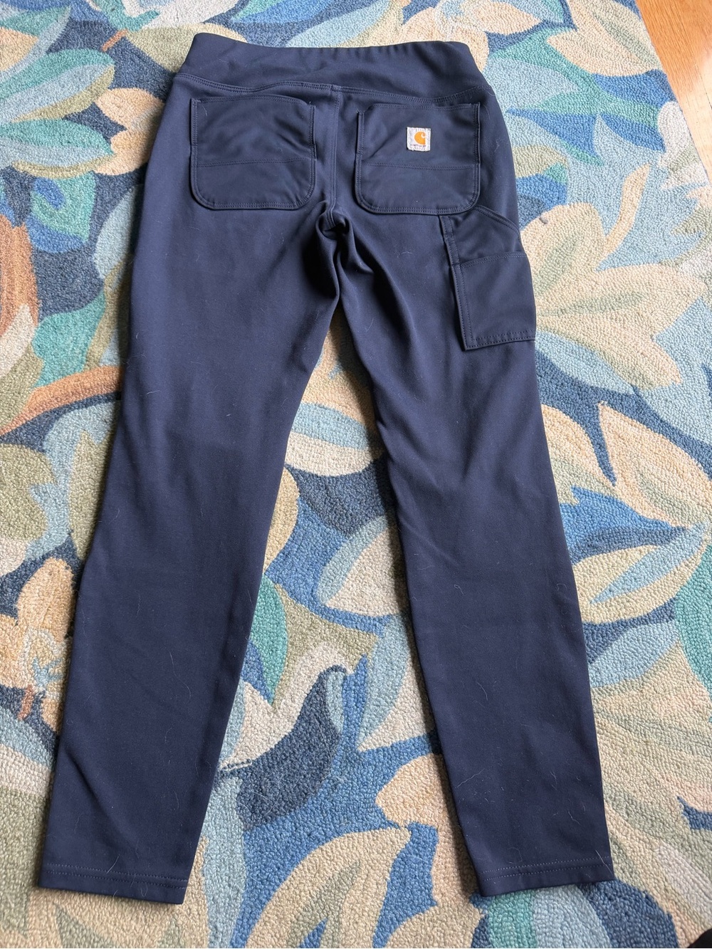 Carhartt Womens Force Fitted Midweight Utility Legging navy size Xsmall - Picture 3 of 4